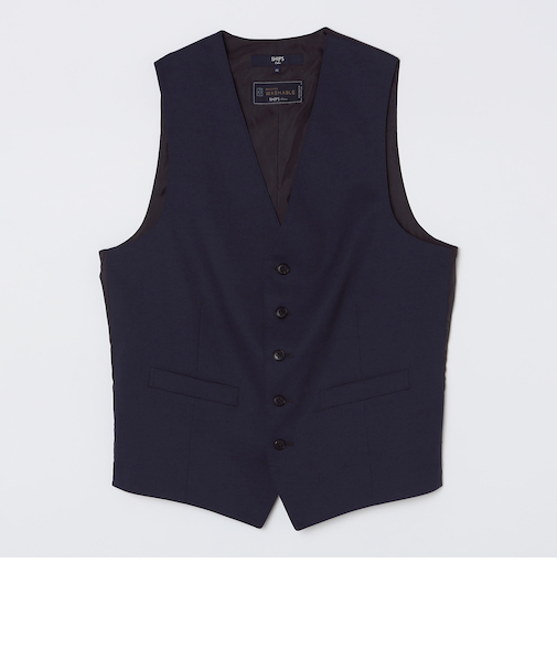 SHIPS Colors:〈洗濯機可能〉TW ベスト(セットアップ対応可能)