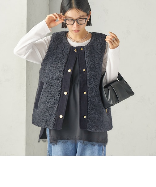 《一部予約》【一部SHIPS別注】Barbour: DULSIE LINER