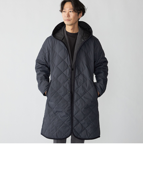 WEB限定/SHIPS別注】TAION:〈手洗い可能〉ダウン キルティング フード