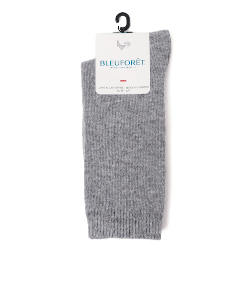 BLEU FORET:ソリッド カラー ソックス