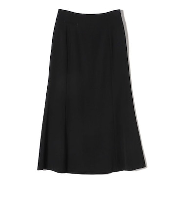 SHIPS Primary Navy Label: セミ フォーマル 梳毛 スカート(セットアップ対応)