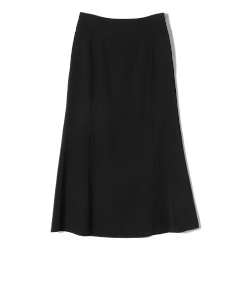 SHIPS Primary Navy Label: セミ フォーマル 梳毛 スカート(セットアップ対応)