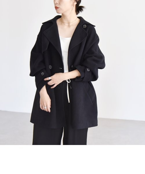 SHIPS　quaranciel:　カランシエル　リバー ジャケット Pコート quaranciel: リバー ジャケット Pコート｜シップスの通販｜&mall