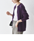 SHIPS any:〈手洗い可能〉AQUA カシミヤ ミックス スキッパー カーディガン