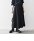 SHIPS any:〈洗濯機可能〉ウールライク ギャザー キュロット パンツ