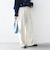 〈手洗い可能〉両面起毛 ドロスト パンツ