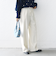 〈手洗い可能〉両面起毛 ドロスト パンツ