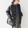 Traditional Weatherwear: ARKLEY キルティング ミドル ノーカラー コート