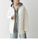 Traditional Weatherwear: ARKLEY キルティング ミドル ノーカラー コート