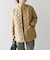 Traditional Weatherwear: ARKLEY キルティング ミドル ノーカラー コート