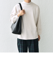 SHIPS any: 〈手洗い可能〉 ミラノリブ モックネック ニット 24FW◇