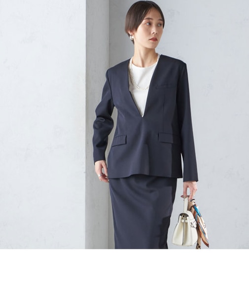 ストレッチ ツイル プルオーバー ジャケット(セットアップ対応)