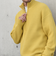 SHIPS any:〈手洗い可能〉ハーフジップ 畦編み ドライバーズ ニット 24FW◇