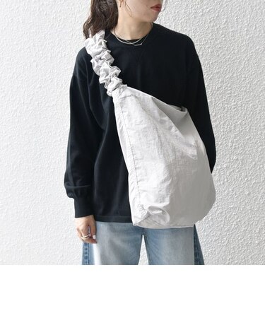 SHIPS any: フリル ギャザー ワンショルダー バッグ