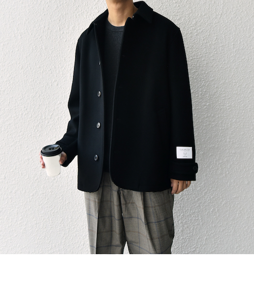 SHIPS any: PURE WOOL MELTON シングル Pコート◇｜シップスの