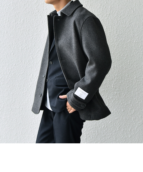 molokoさま専用ページ SHIPS PURE WOOL MELTON コート SHIPS any: PURE WOOL MELTON シングル Pコート◇｜シップスの