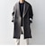 SHIPS any: PURE WOOL MELTON ダブル チェスターコート◇