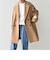 SHIPS any: PURE WOOL MELTON ダブル チェスターコート◇