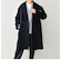 SHIPS any: PURE WOOL MELTON ダブル チェスターコート◇