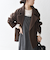 SHIPS any: ウール ミックス コクーン ショート Pコート