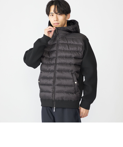 SHIPS: ニット ドッキング パデッド ブルゾン