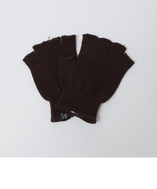 SHIPS: フィンガーレス ニット グローブ