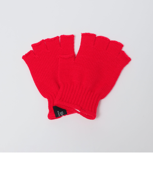 SHIPS: フィンガーレス ニット グローブ