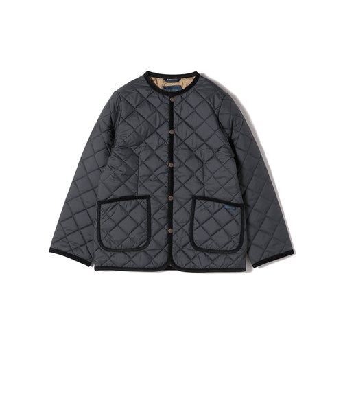 SHIPS any別注】TAION:〈手洗い可能〉パイピング ノーカラー