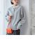 〈手洗い可能〉7G ウール カシミヤ ヘンリーネック 2WAY プルオーバー