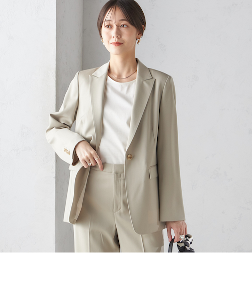 タキシード テーラード 1ボタン ジャケット