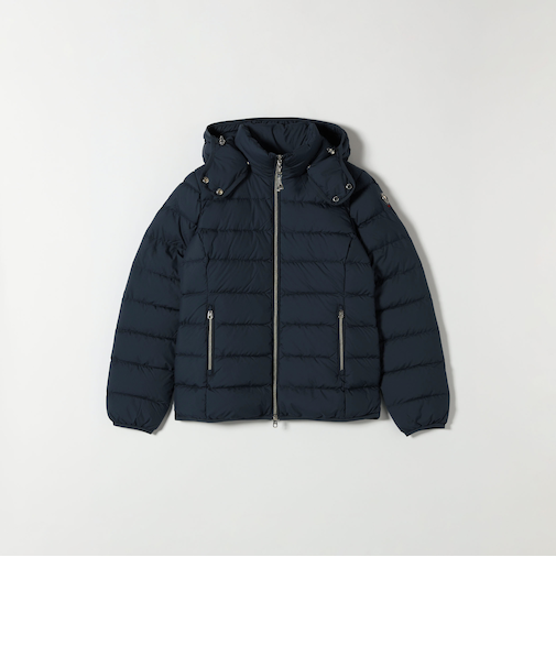 CAPE HORN: MATT STELLA セミロング フード付き ダウン コート