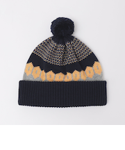 【SHIPS別注】HALO COM: ジャガード ワッチ キャップ