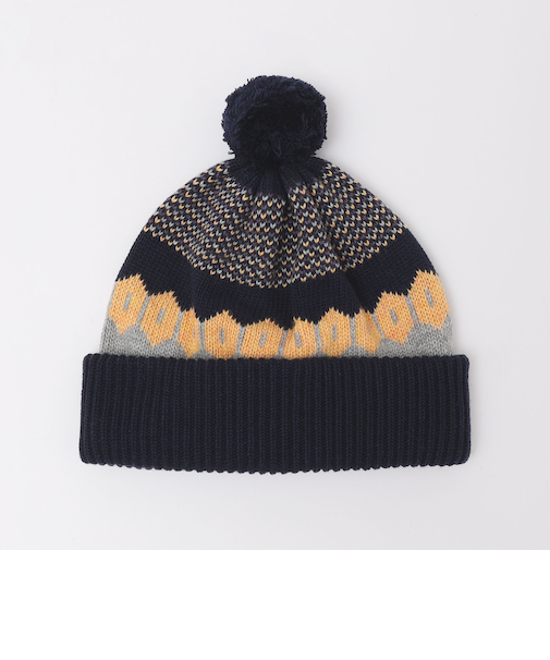 【SHIPS別注】HALO COM: ジャガード ワッチ キャップ