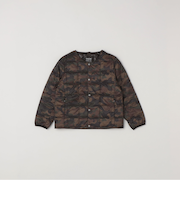 TAION: クルーネック ボタン ダウン カーディガン<KIDS>