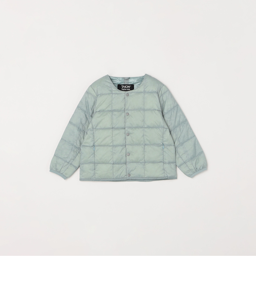 TAION: クルーネック ボタン ダウン カーディガン<KIDS>