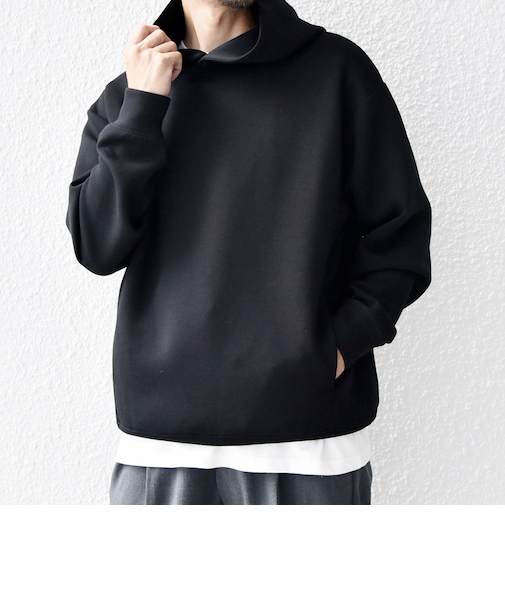 SHIPS any: カラー ダンボール スナップ プルオーバー パーカー 25AW◇