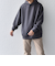 SHIPS any: カラー ダンボール スナップ プルオーバー パーカー 25AW◇