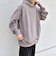 SHIPS any: カラー ダンボール スナップ プルオーバー パーカー 26AW◆