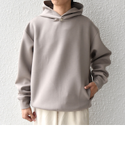 SHIPS any: カラー ダンボール スナップ プルオーバー パーカー 25AW◇