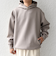 SHIPS any: カラー ダンボール スナップ プルオーバー パーカー 25AW◇