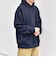 SHIPS any: カラー ダンボール スナップ プルオーバー パーカー 26AW◆