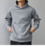 SHIPS any: カラー ダンボール スナップ プルオーバー パーカー 25AW◆