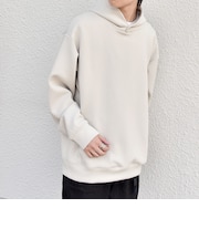 SHIPS any: カラー ダンボール スナップ プルオーバー パーカー 26AW◆