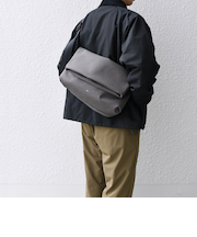 【SHIPS any 別注】Filer: 〈撥水加工〉トロピカル ビッグ ショルダーバッグ◇