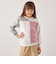 SHIPS any:〈洗濯機可能〉デザイン ポンチ クルーネック プルオーバー <KIDS>◇