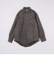 ROCKMOUNT: ポリエステル フェイクスウェード ウエスタン シャツ