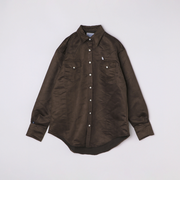 ROCKMOUNT: ポリエステル フェイクスウェード ウエスタン シャツ