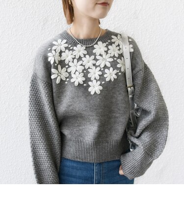 スプリングセール】美品 ローヘン LOHEN パワーショルダーニット F 