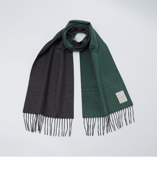 PIACENZA: シルク カシミヤ リバーシブル マフラー