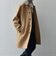 SHIPS any: PURE WOOL MELTON ステンカラー コート ◇